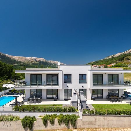 Villa Supernus With Heated Pool Baška Exteriör bild